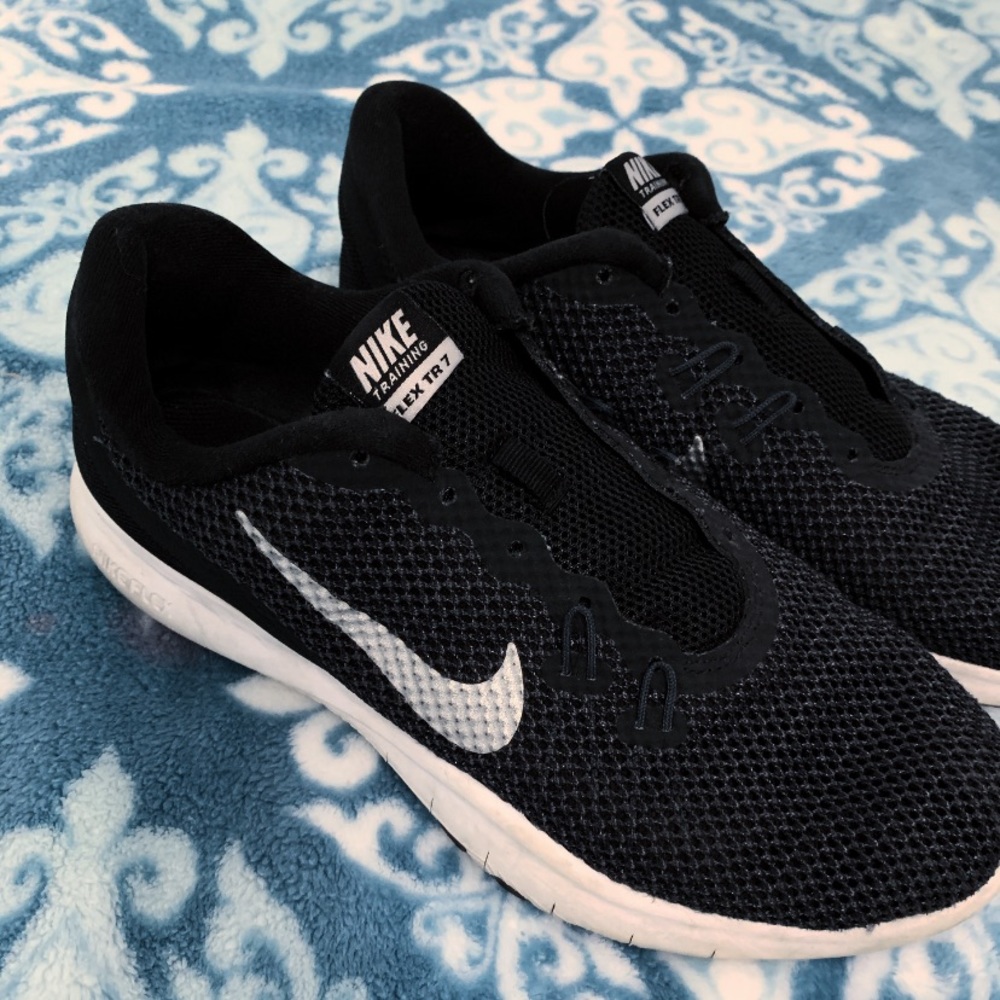 Nike training Black with white checkmark